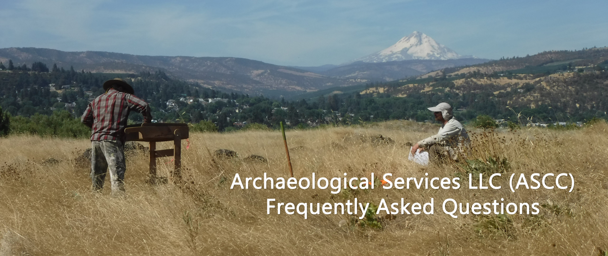 Archaeological FAQs Archaeological Services, LLC